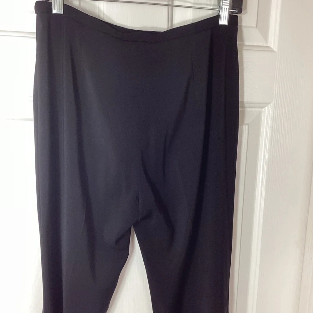 Arden B Black Straight Leg Dress Pants Sz 6 - Picture 2 of 13